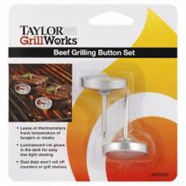 Taylor Precision Beef Grilling Button Set 835GW